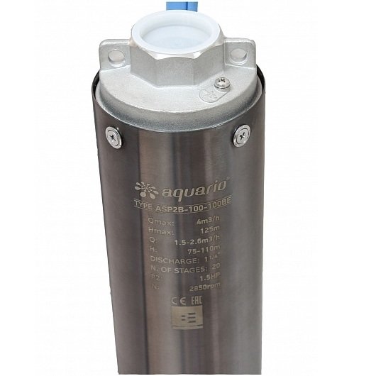 Погружной насос Aquario ASP2B-140-100BE (кабель 1.5м)