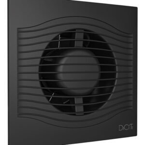 Вытяжка для ванной диаметр 100 мм DiCiTi SLIM 4C Matt Black