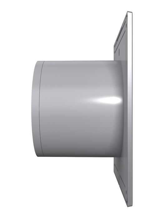 Вытяжка для ванной диаметр 125 мм DiCiTi SLIM 5C gray metal