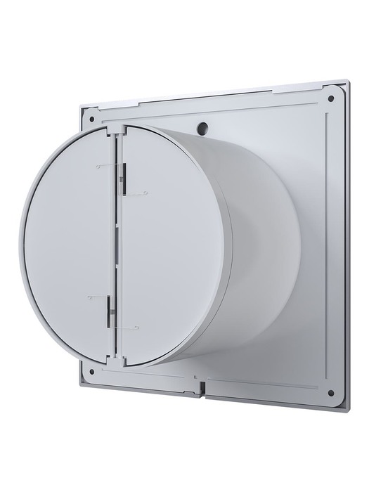 Вытяжка для ванной диаметр 125 мм DiCiTi SLIM 5C gray metal