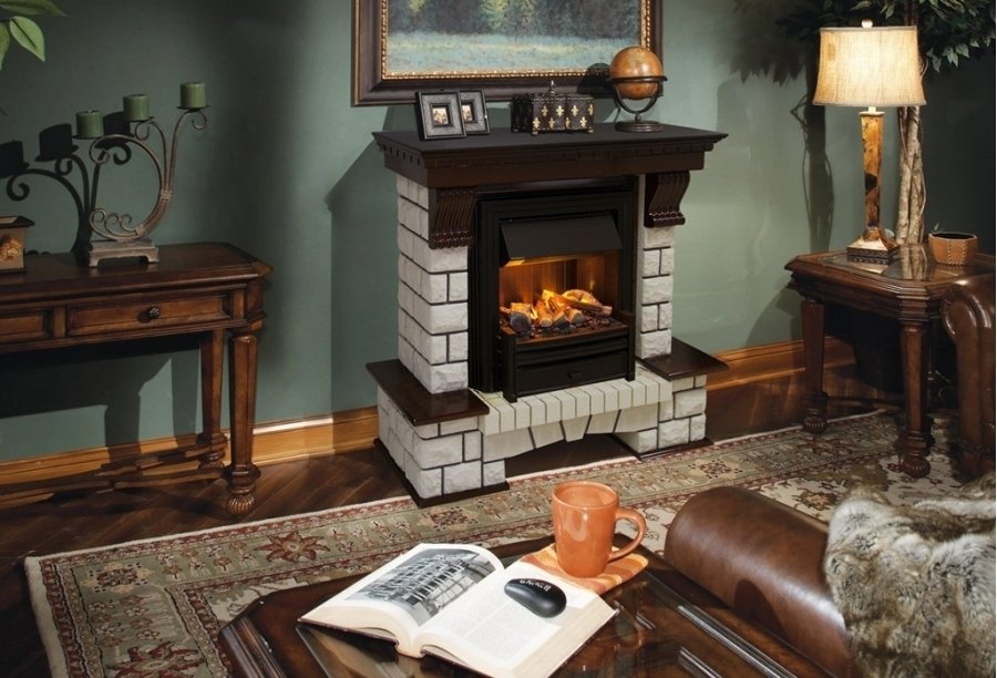 Широкий портал Dimplex Pierre Luxe Albany