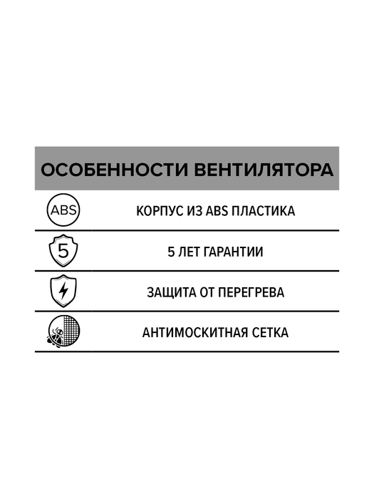Вытяжка для ванной диаметр 150 мм ERA E 150 S