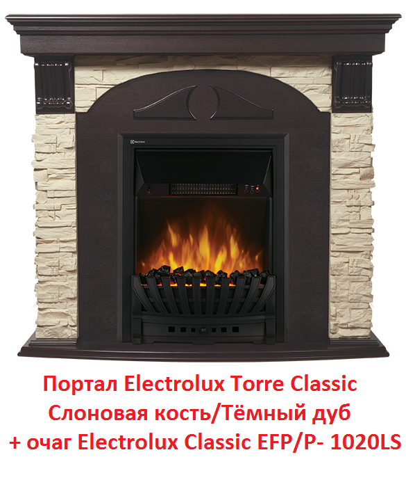 Классический очаг 2D Electrolux Classic EFP/P- 1020LS