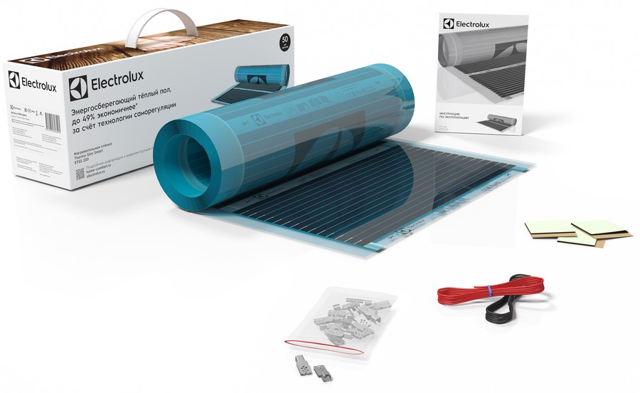Пленочный теплый пол 1 м2 Electrolux ETSS 220-1