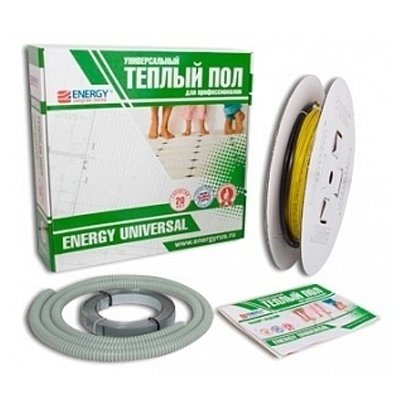 Нагревательный кабель 4 м2 Energy Universal 450 Вт
