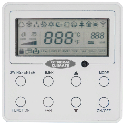 Канальный кондиционер General Climate GC-DN36HWF/GU-U36HF