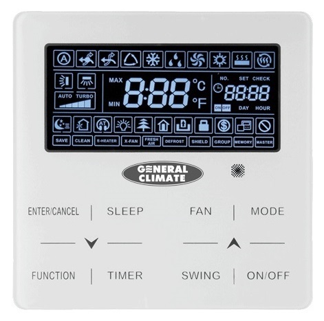 Канальная VRF система 2-2,9 кВт General Climate GC-G22/DLAN1