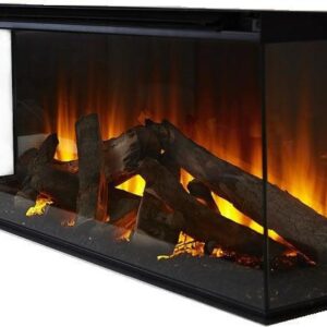 British Fires New Forest 870 with Deluxe Real logs