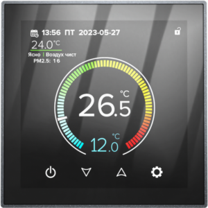 Терморегулятор для теплого пола Caleo C937 WI-FI black