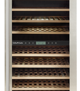 Встраиваемый винный шкаф 101-200 бутылок Cellar Private CP165-2T