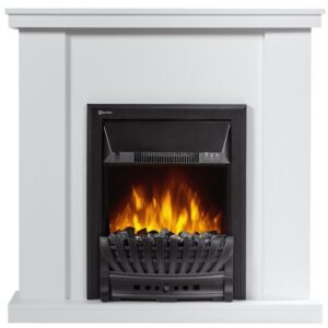 Электрокамин с классическим очагом 2D Electrolux EFP/P-1020LS с порталом Firelight Uno Classic белый