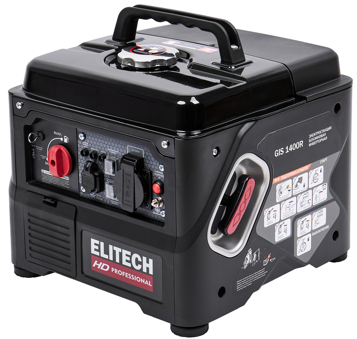 Бензиновый генератор Elitech GIS 1400R