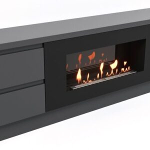 Напольный биокамин Firelight BFP/P-1700 lux графит
