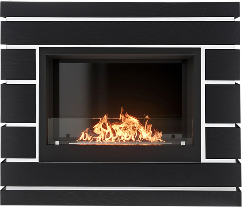 Напольный биокамин Firelight BFP/P-2520 с порталом Canto 25 графит
