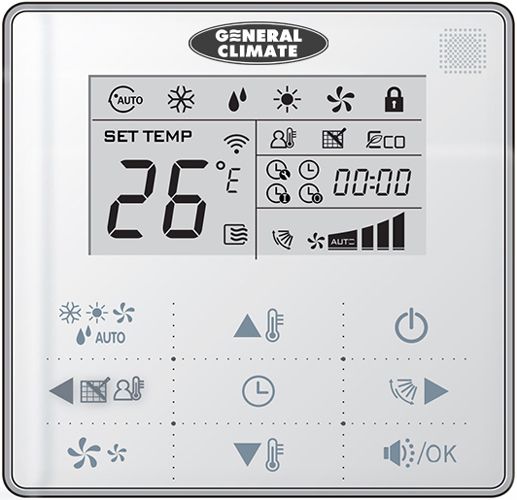 Настенный кондиционер General Climate Pulsar GC-R09HR32N/GU-R09H32N