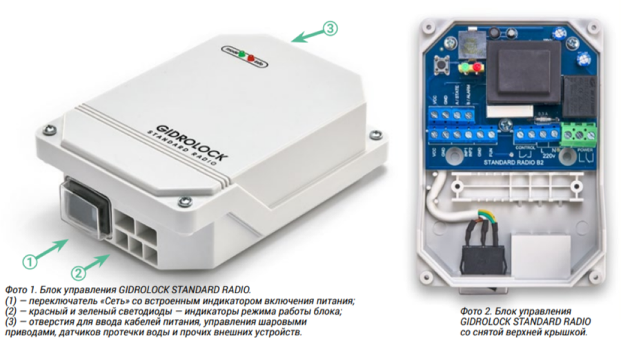 Комплект Gidrolock STANDARD RADIO TIEMME 3/4
