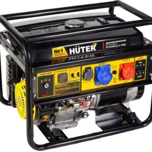 Бензиновый генератор Huter DY9500LX-3 PRO-электростартер (380В/220В)