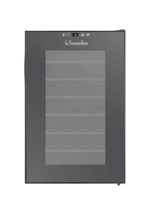 Отдельностоящий винный шкаф 22-50 бутылок LaSommeliere LS38BLACK