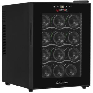 Отдельностоящий винный шкаф 12-21 бутылка MEYVEL MV12-TB1