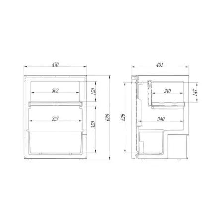 Компрессорный автохолодильник MobileComfort MCR-65