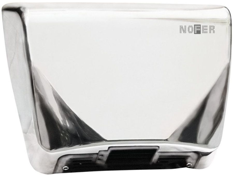 Металлическая сушилка для рук Nofer WINDFLOW 2450 W глянцевая (01151.B)