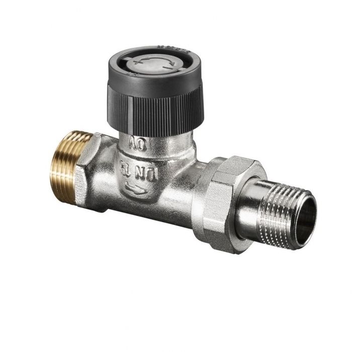 Вентиль термостатический Oventrop DN-15 3/4" 1/2" Н ЕК-Н серия A проходной