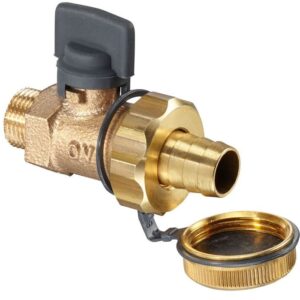 Шаровый кран Oventrop KFE DN10, 3/8"AG, PN16, бронза