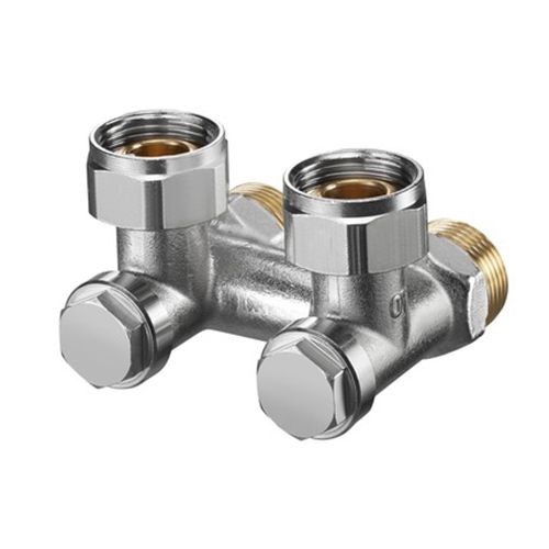 Набор нижнего подключения Royal Thermo угловой раздельный 3/4х3/4ЕК (белый)