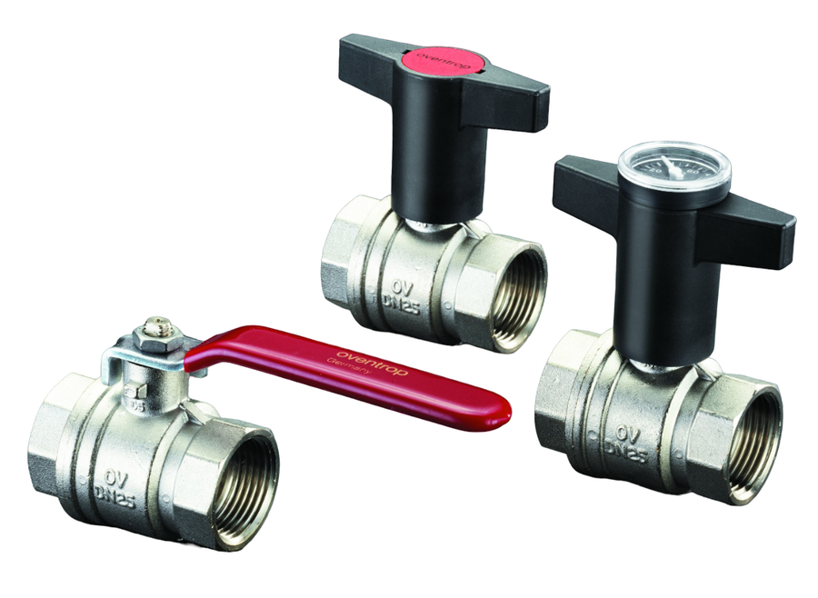 Шаровый кран Oventrop Optibal, DN-40, 1 1/2", ВВ, PN, бар-16