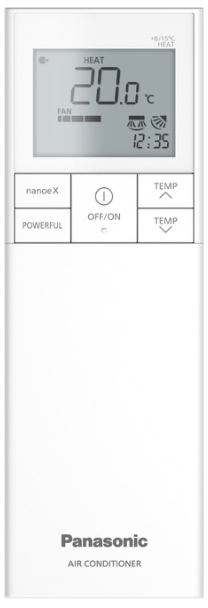 Настенный тепловой насос мощностью 30 м2 - 3.5 кВт Panasonic CS-HZ35XKE/CU-HZ35XKE