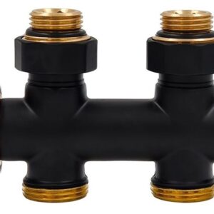 Primoclima Thermolink прямой 1/2"х3/4" Черный