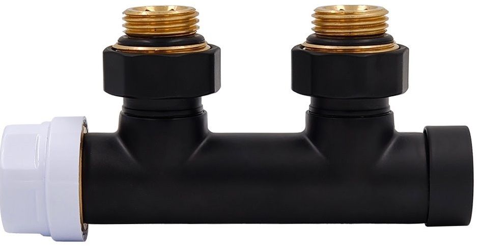 Набор нижнего подключения Royal Thermo прямой раздельный 3/4х3/4ЕК (белый)
