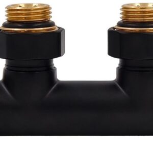 Primoclima Thermolink угловой 1/2"х3/4" Черный, левый