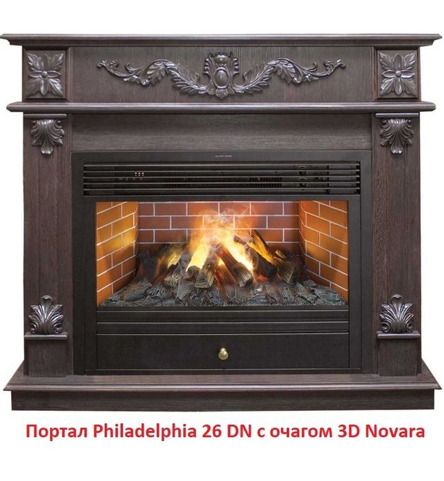 Широкий портал Real-Flame Philadelphia 25,5/26 DN-F817