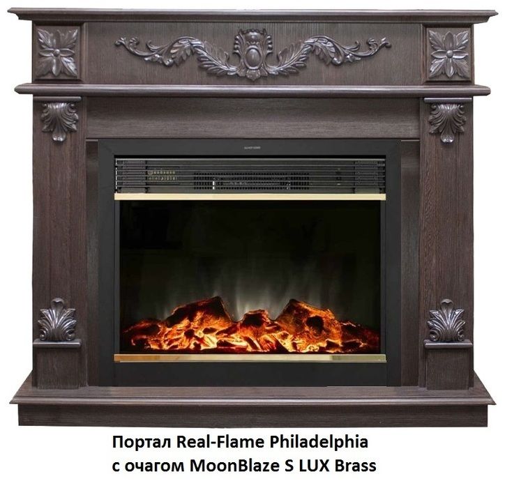 Широкий портал Real-Flame Philadelphia 25,5/26 DN-F817