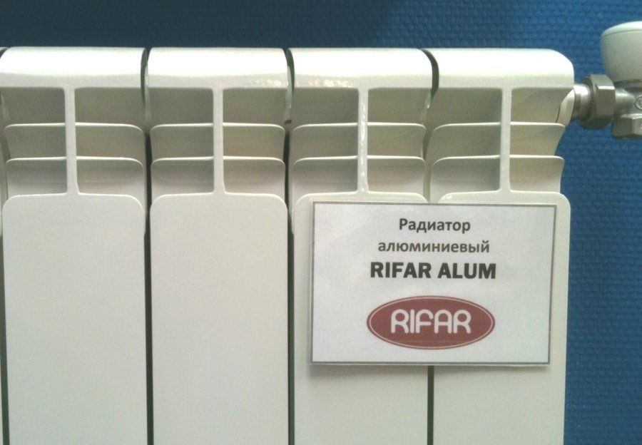 Алюминиевый радиатор Rifar Alum 500 8 секц.