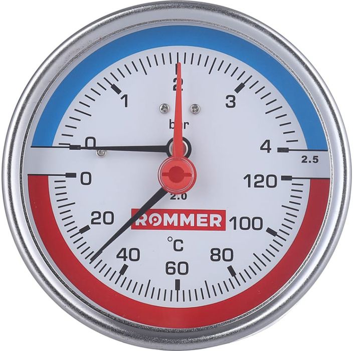Термоманометр Rommer RIM-0006-800415