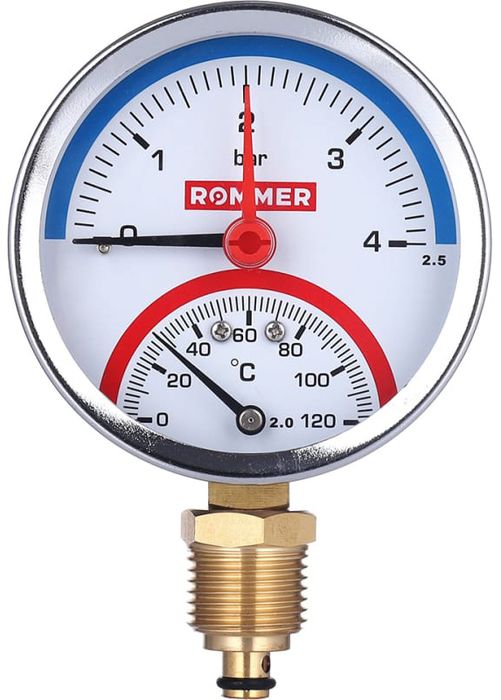 Термоманометр Rommer RIM-0006-800415