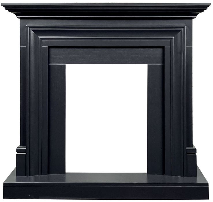 Электрокамин с классическим очагом 2D Royal Flame Bradford (Серый графит) с очагом Aspen Black