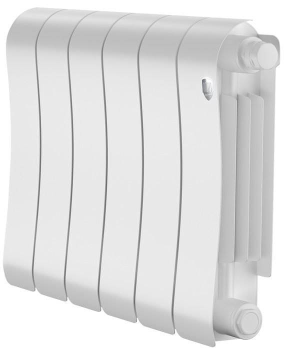 Биметаллический радиатор Royal Thermo Infinity 300 Bianco Traffico VR80 - 6 секц.