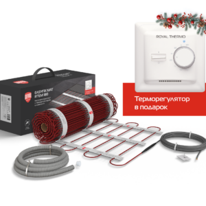 Нагревательный мат Royal Thermo RTEM 2-180-8 с терморегулятором
