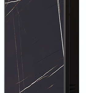 STOUT BLACK STONE SCT 60*60 черный гранит / черный корпус