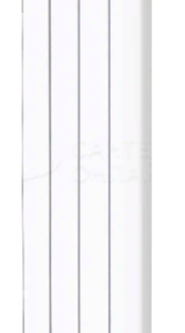 Алюминиевый радиатор STOUT Sebino 2000 4 секции (RAL 9010)