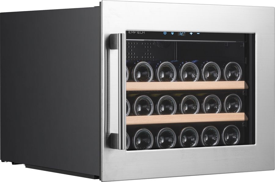 Отдельностоящий винный шкаф 12-21 бутылка Temptech SOMX30DRB-24