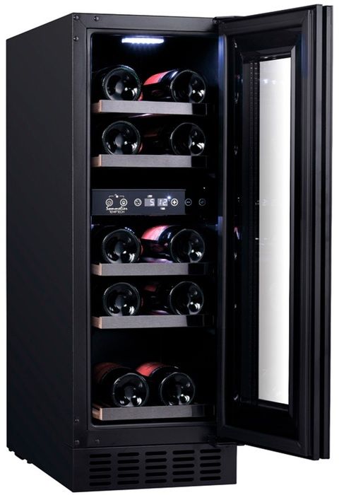 Отдельностоящий винный шкаф 12-21 бутылка Temptech SOMX30DRB-24