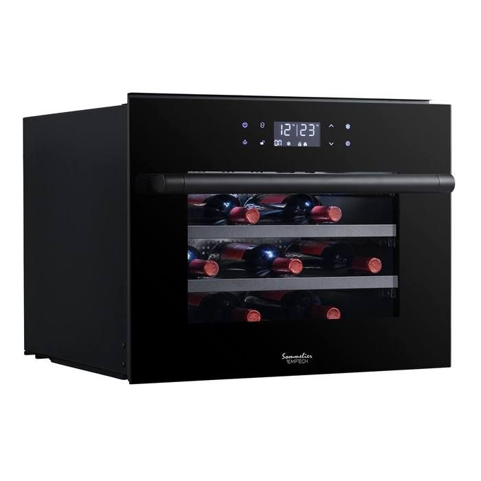 Встраиваемый винный шкаф 22-50 бутылок Temptech SOMZ45SB