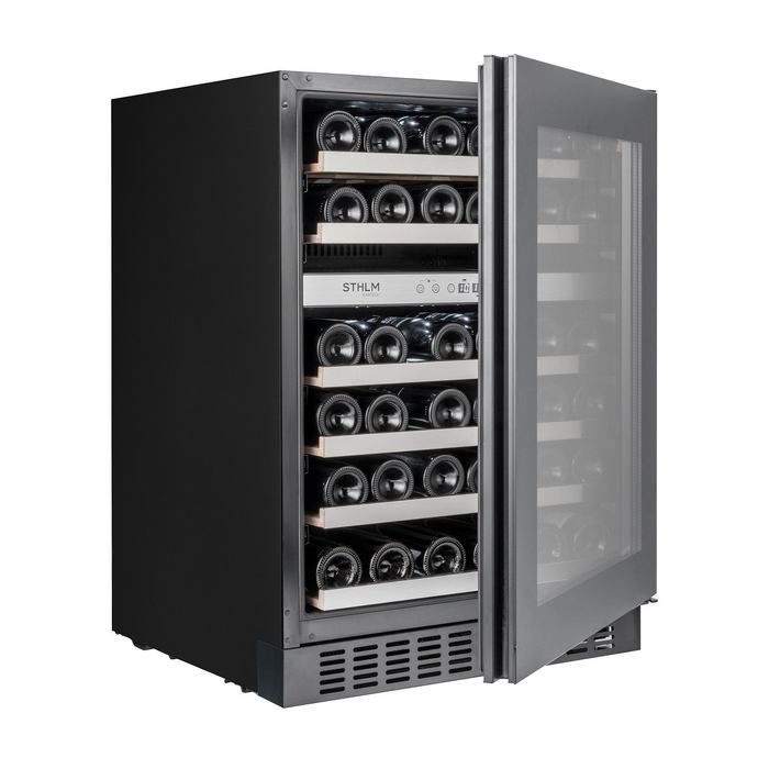 Встраиваемый винный шкаф 22-50 бутылок Temptech STX60DRB