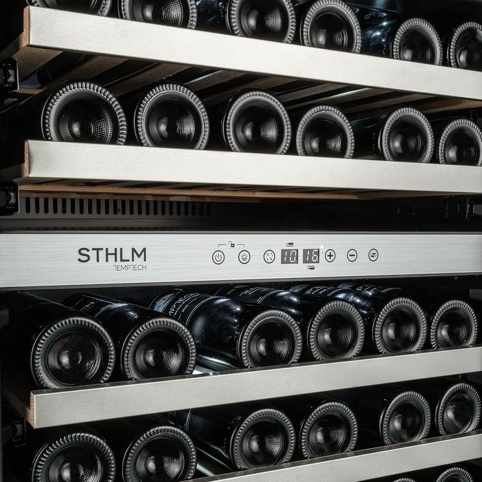 Встраиваемый винный шкаф 22-50 бутылок Temptech STX60DRB