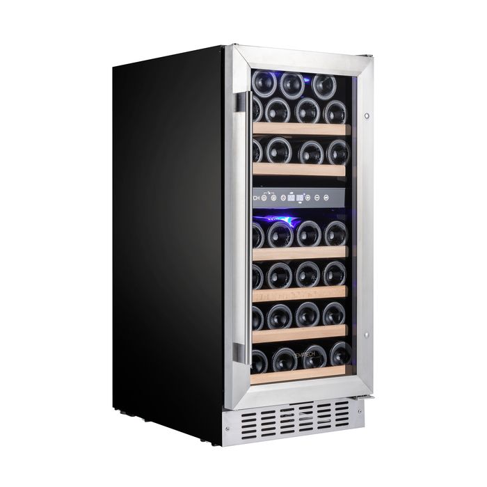 Встраиваемый винный шкаф 22-50 бутылок Temptech WPQ38SCB