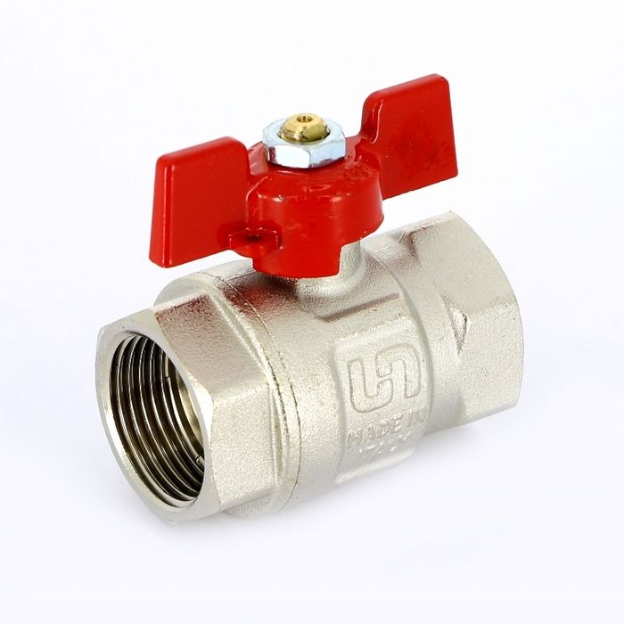 Шаровый кран Oventrop Optibal DN-15, 1/2, НВ, PN, бар-16 ручка-бабочка